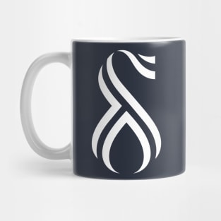 Doxa Logo on Navy Mug